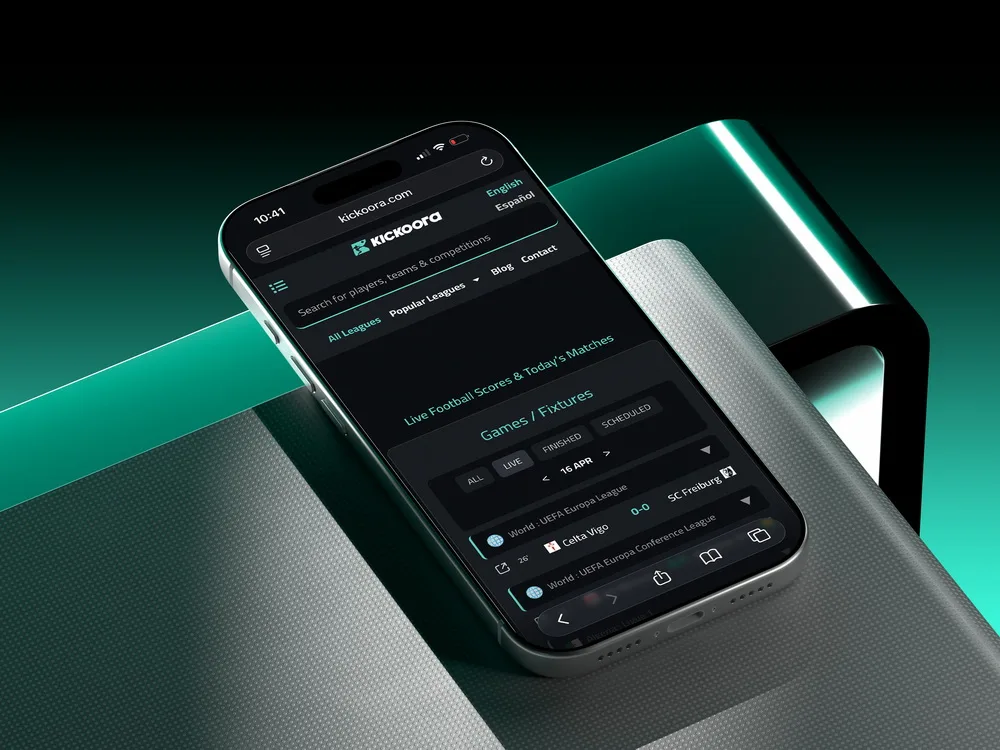 Kickoora – Live Football Scores for Latin America