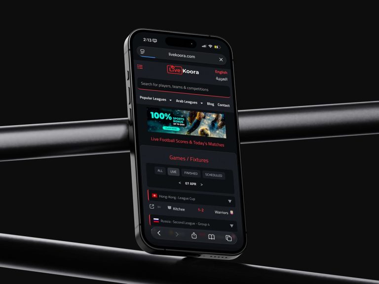 LiveKoora – Ontwikkeling van een platform voor live voetbalscores