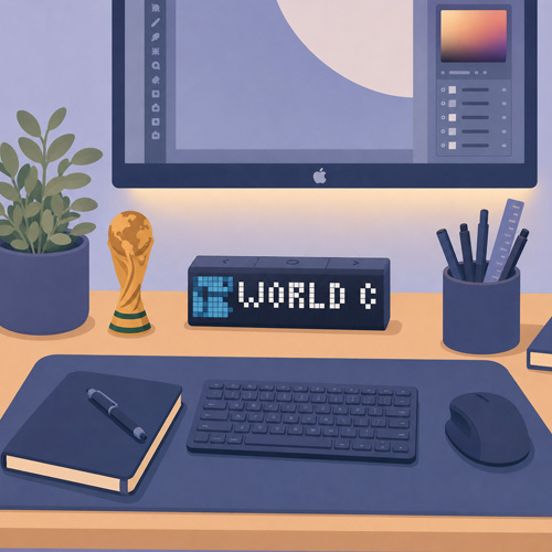 The Best LaMetric App for World Cup 2026