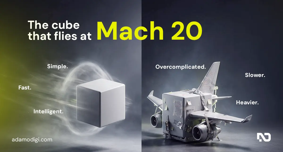 Keep the Cube, Lose the Wings