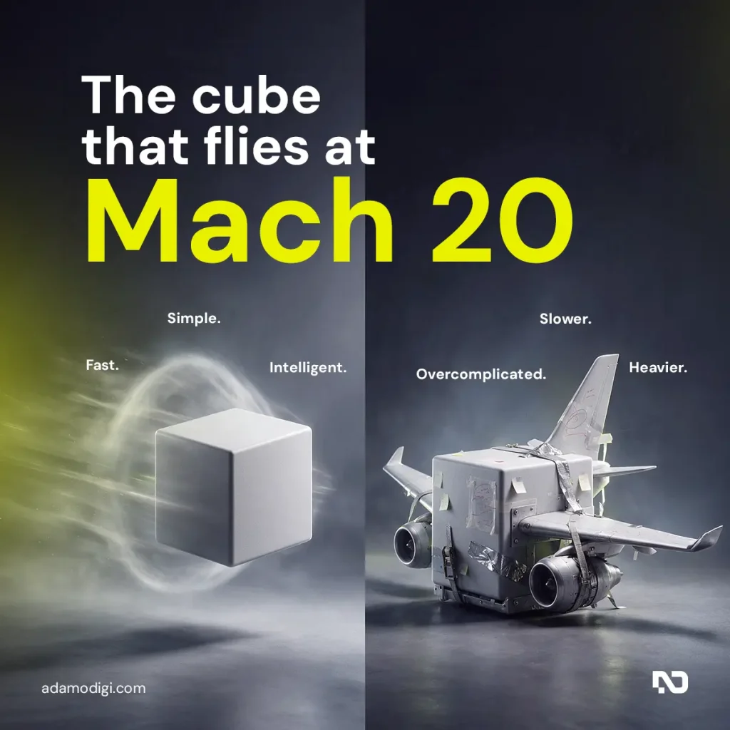 Keep the Cube, Lose the Wings Why Brilliant Ideas Die in Internal Reviews